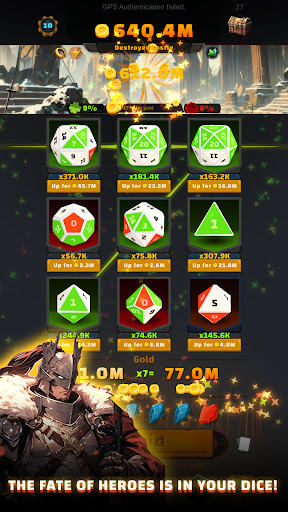 Dice Mastery: Idle Raiders ekran görüntüsü