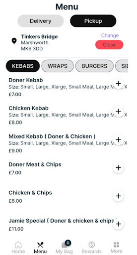 Alis Kebab Tinkers Bridge ekran görüntüsü