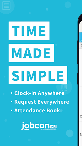 Jobcan Attendance Management ekran görüntüsü