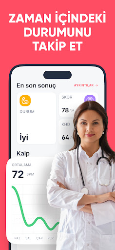 HeartUp:Nabız Kalp Atışı Ölçer ekran görüntüsü
