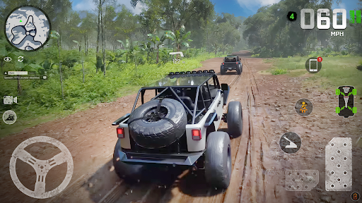 4x4 Jeep Driving Sim Game 3D ekran görüntüsü