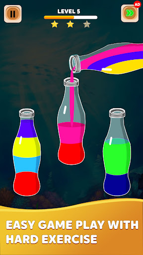 Water Color Sorting Game 3D ekran görüntüsü
