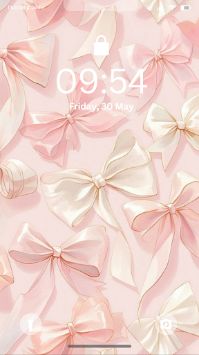 Bow Wallpaper Cute Backgrounds ekran görüntüsü