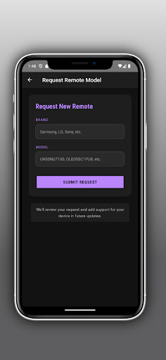 Remote for Aurora tv ekran görüntüsü