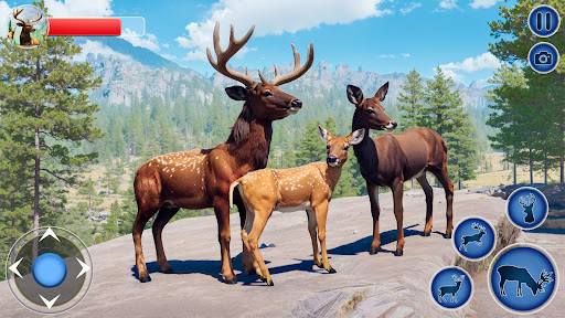 Virtual Wild Deer Family Sim ekran görüntüsü