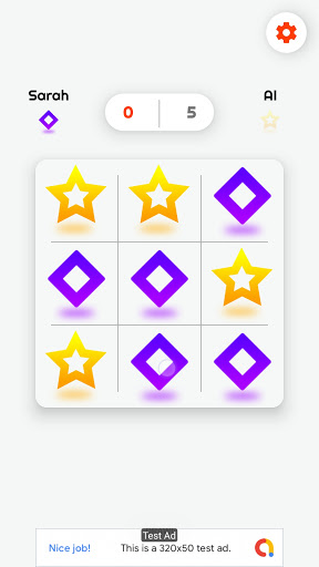 Tic Tac Toe XOXO ekran görüntüsü