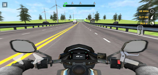 Rider Wheelie Traffic Race ekran görüntüsü