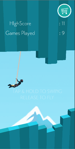 Ninja Rope Swing ekran görüntüsü