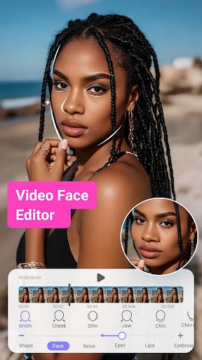 PrettyUp - Video Body Editor ekran görüntüsü