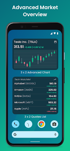 Stock Widget ekran görüntüsü