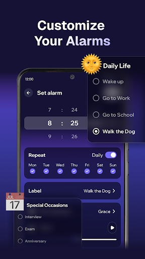 EmoAlarm - Clock Alarm ekran görüntüsü