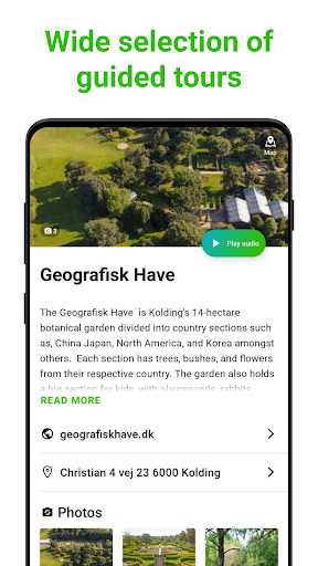 Kolding Tour Guide:SmartGuide ekran görüntüsü