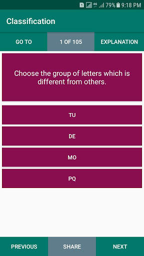 Verbal Logical Reasoning Intel ekran görüntüsü
