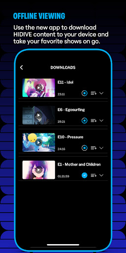 HIDIVE Where Anime Fans Belong ekran görüntüsü