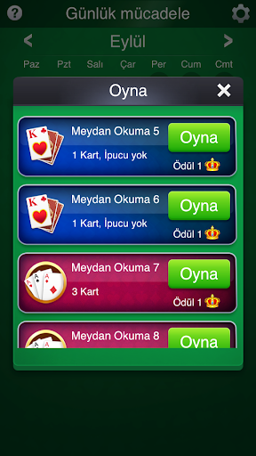 Solitaire: Günlük mücadele ekran görüntüsü