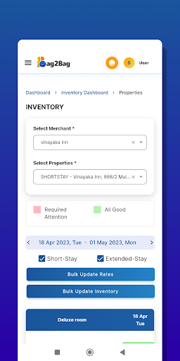 Bag2Bag - Partners App ekran görüntüsü