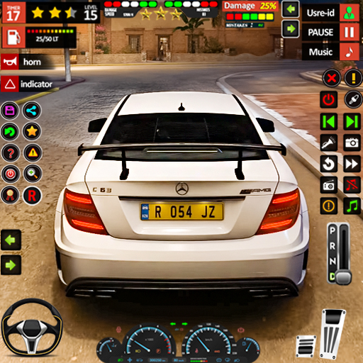 Car Driving School Car Park 3D