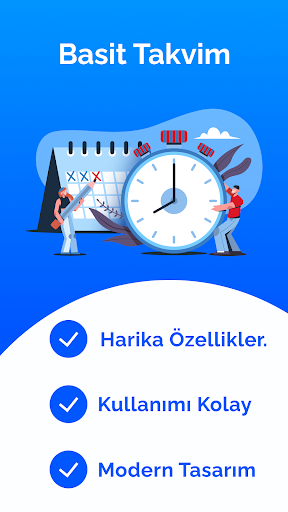 Basit Takvim 2025 - Ajanda ekran görüntüsü