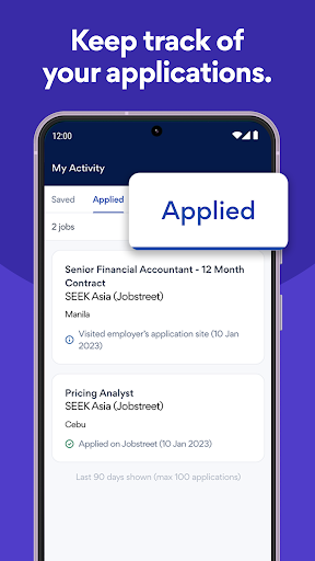 Jobstreet: Smart job matching ekran görüntüsü