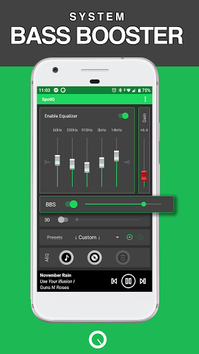 SpotiQ :Equalizer Bass Booster ekran görüntüsü
