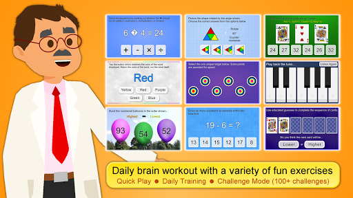 Brain App Daily Brain Training ekran görüntüsü