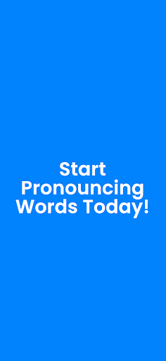 Pronounce It: English Words ekran görüntüsü