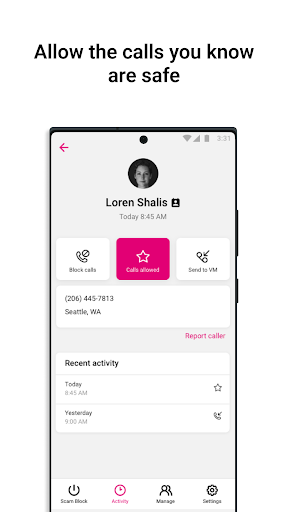 T-Mobile Scam Shield ekran görüntüsü