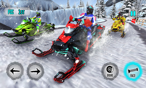 Snowmobile Games: Snow Trail ekran görüntüsü