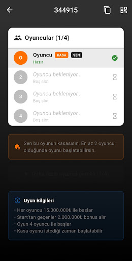 Emlak Oyunu Kasa ekran görüntüsü