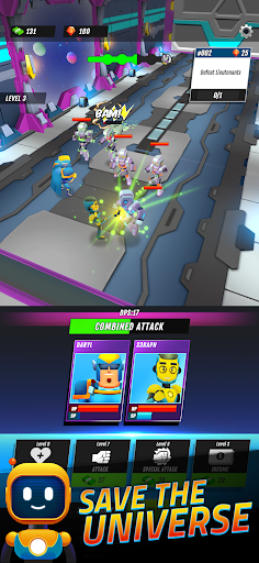 Superheroes Idle RPG League ekran görüntüsü