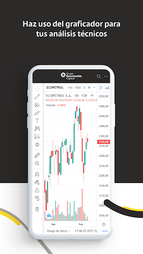 eTrading Bancolombia ekran görüntüsü