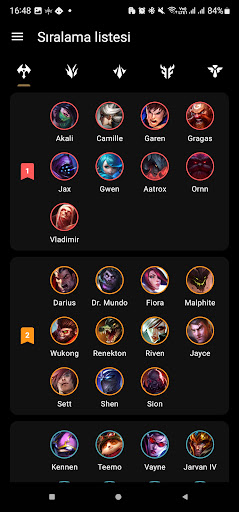 LoL & Wild Rift Pro Dizilimler ekran görüntüsü