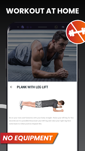 Men Workout - Home Fitness ekran görüntüsü