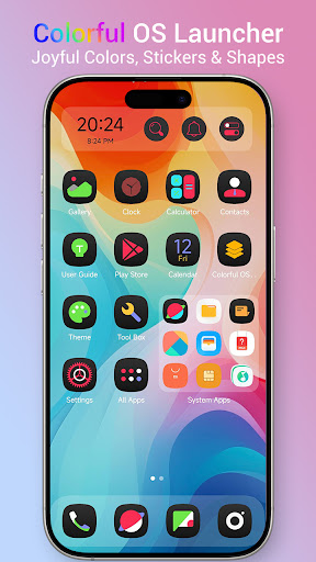 Colorful OS Launcher: Themes ekran görüntüsü