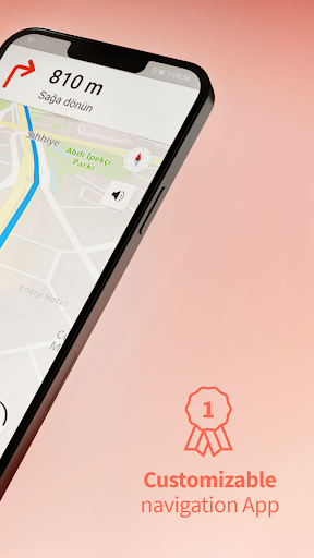 Karta GPS: offline navigasyon ekran görüntüsü