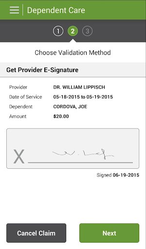 Reimburse Me ekran görüntüsü