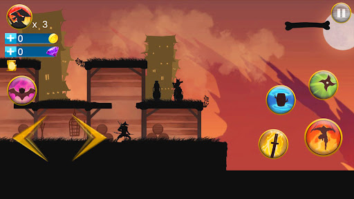 Shadow Samurai : Ninja Revenge ekran görüntüsü