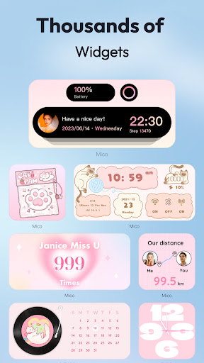 Mico - Widget & Live Wallpaper ekran görüntüsü