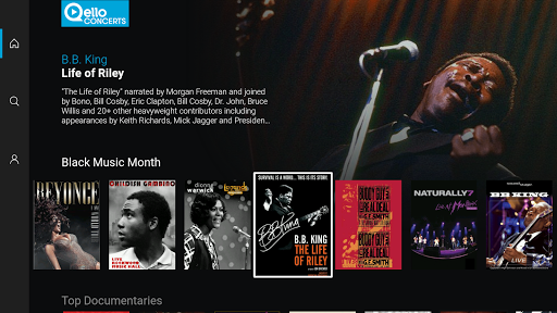 Qello Concerts ekran görüntüsü