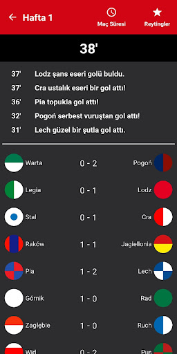 Polonya Ligi Simülasyon 25/26 ekran görüntüsü
