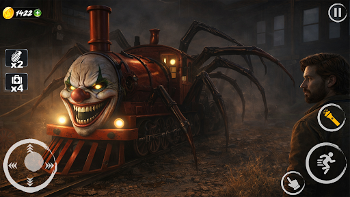 Choo Choo Spider Train Game ekran görüntüsü