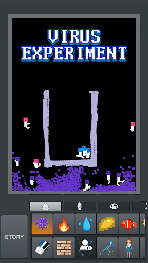 Psychic Dust - Pixel Sandbox ekran görüntüsü
