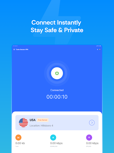 Turbo Güvenli VPN: Hızlı Proxy ekran görüntüsü