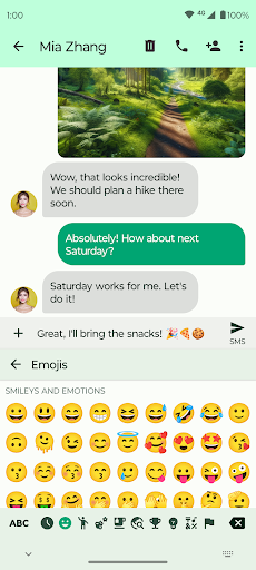Fossify Keyboard Beta ekran görüntüsü