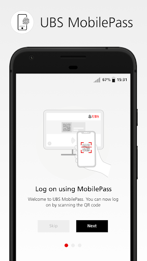 UBS MobilePass ekran görüntüsü