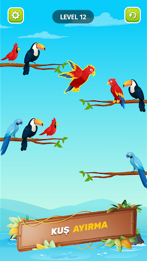 Bird Sort : Color Puzzle Games ekran görüntüsü