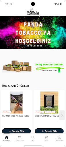 Panda Tobacco Shop ekran görüntüsü
