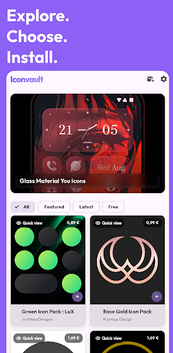 IconVault : Icon Packs ekran görüntüsü