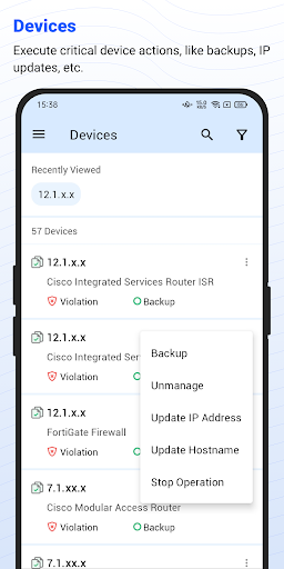 Network Configuration Manager ekran görüntüsü