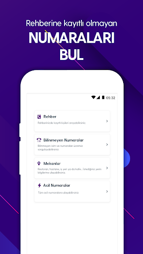 UpCall - Bilinmeyen Numara ekran görüntüsü